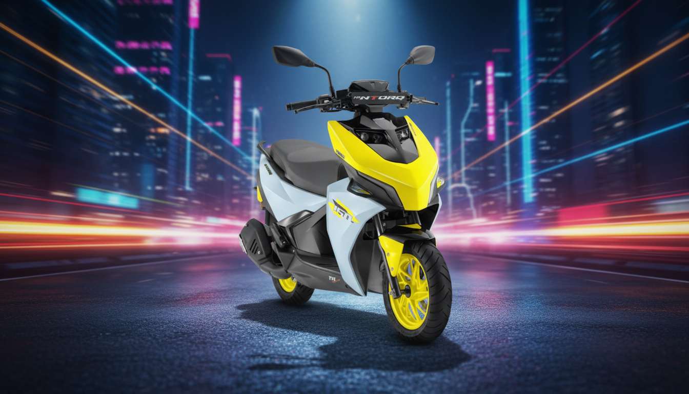 Premium TVS Motorcycle